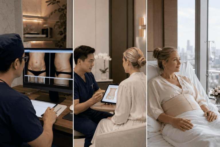 Maveplastik kræver ro og planlagt ophold​, Tummy Tuck i Bangkok