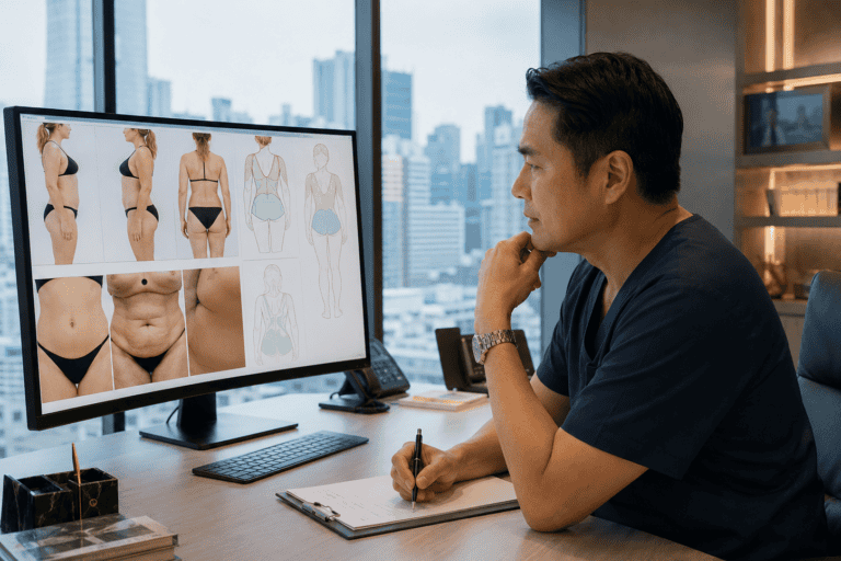 Privathospital, kirurg og recovery-plan Tummy Tuck
