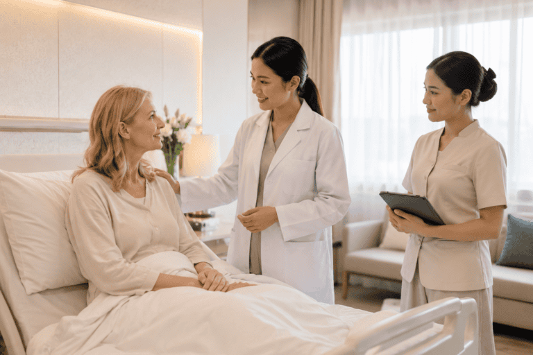Tryghed - JCI-hospital og erfarne specialister​ i Bangkok