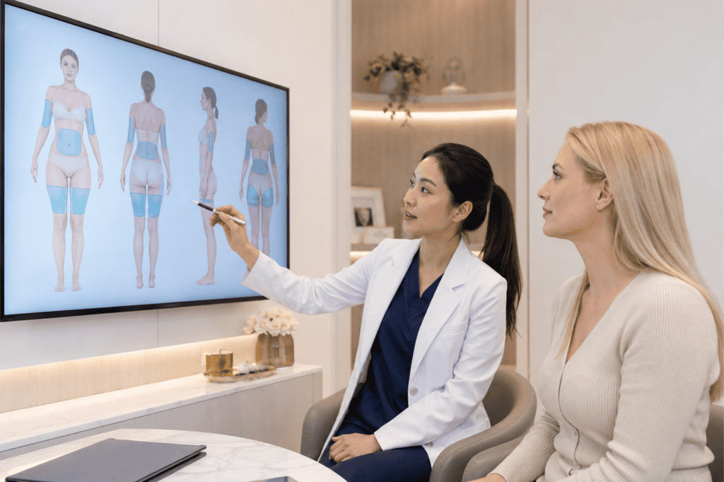 Fedtsugning pakke i Bangkok med ophold og recovery